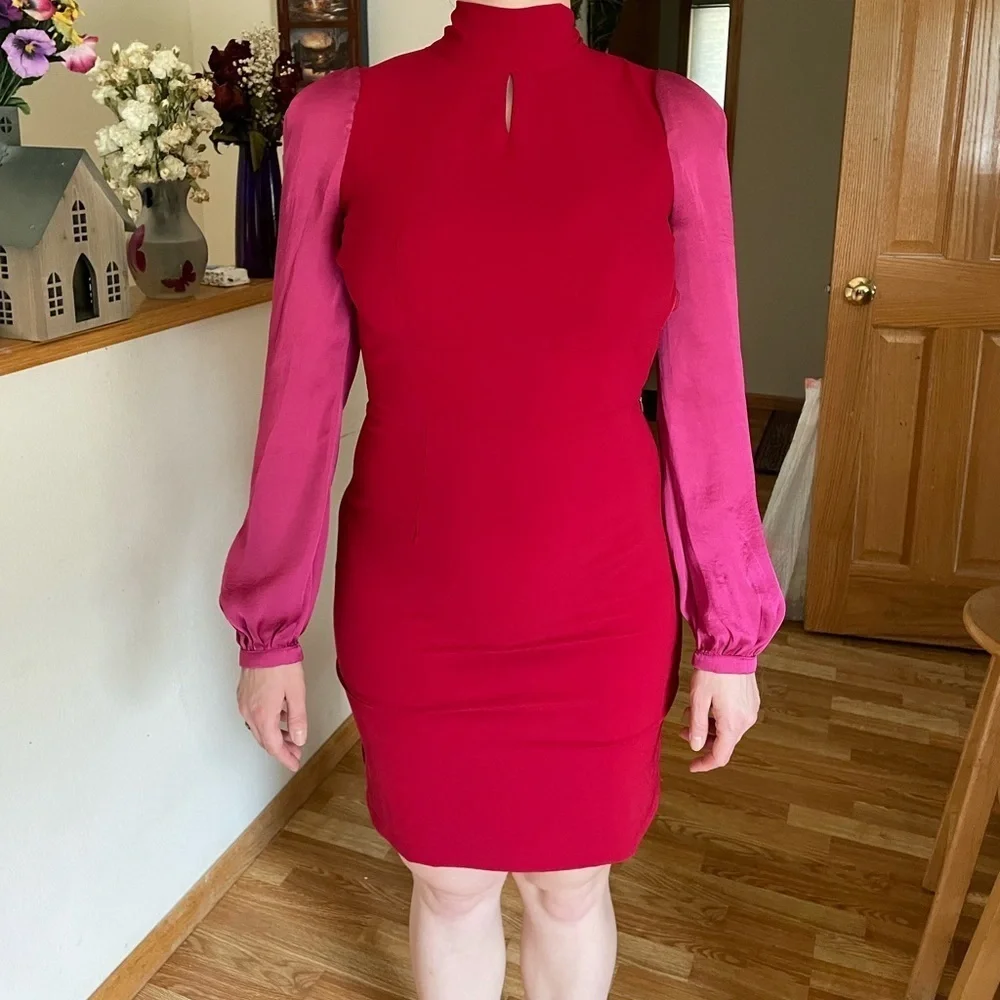 3Seasons Bishop Sleeved Beautiful Office Dress *make offers* - Picture 3 of 8